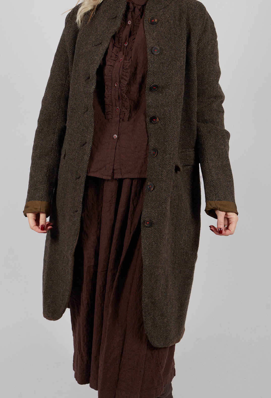 Marika Coat in Brown