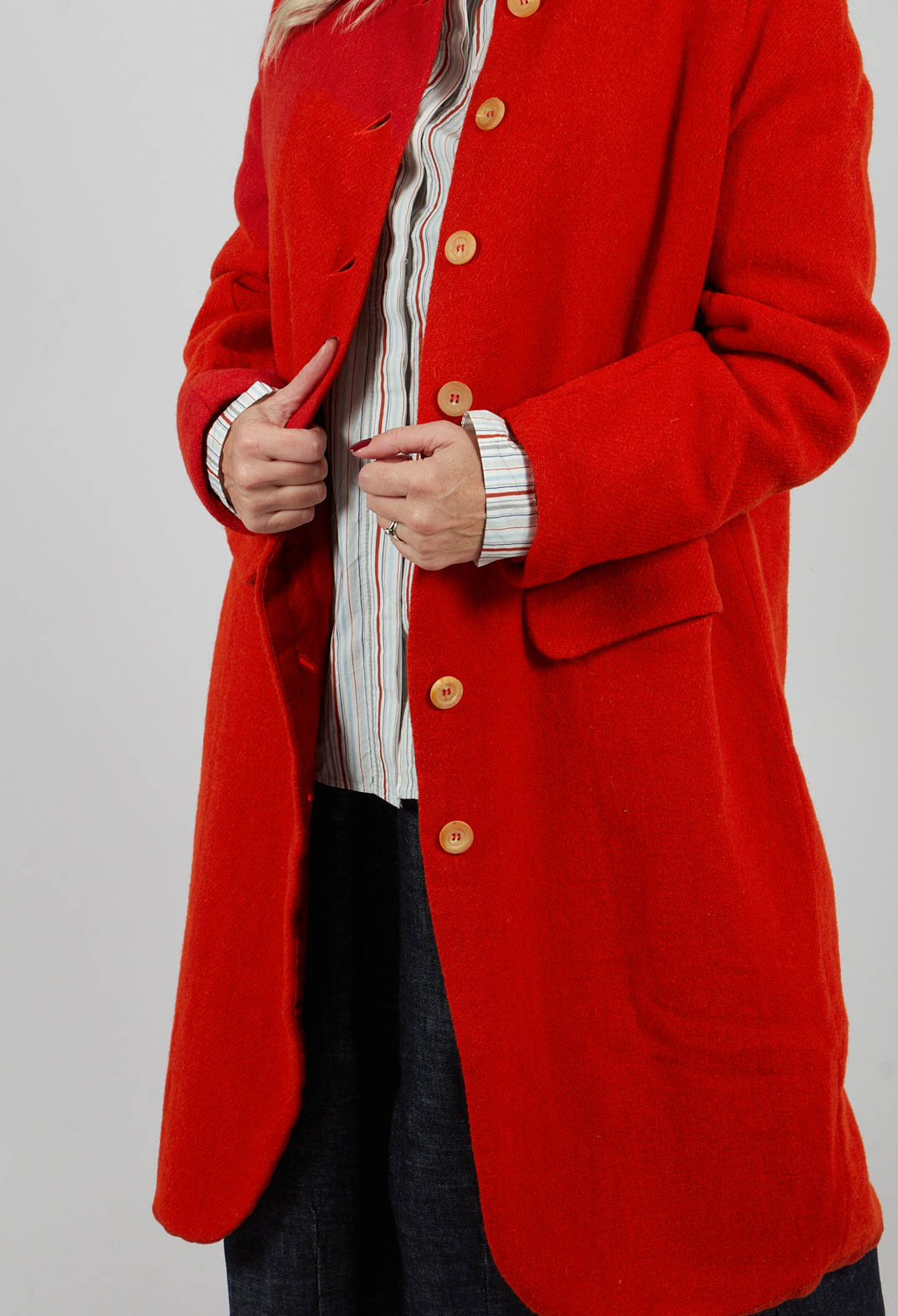 Marika Coat in Maple