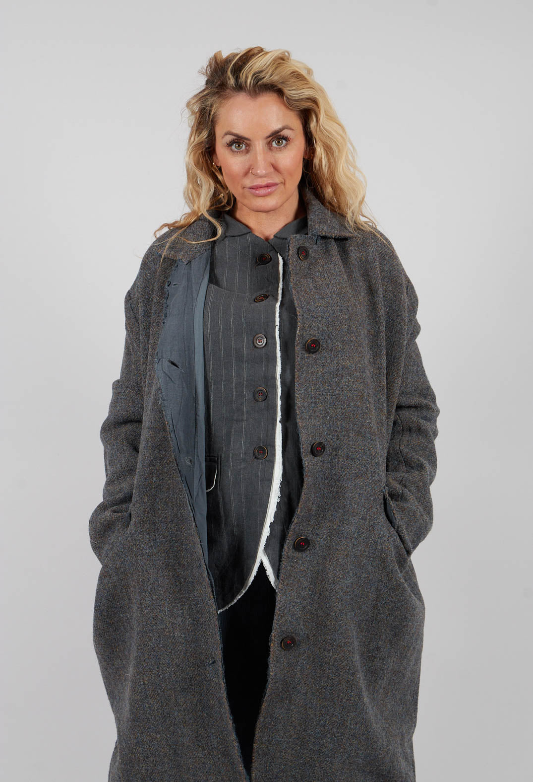 Mabel Coat in Grey