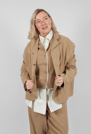 Vivienne Jacket in Tan