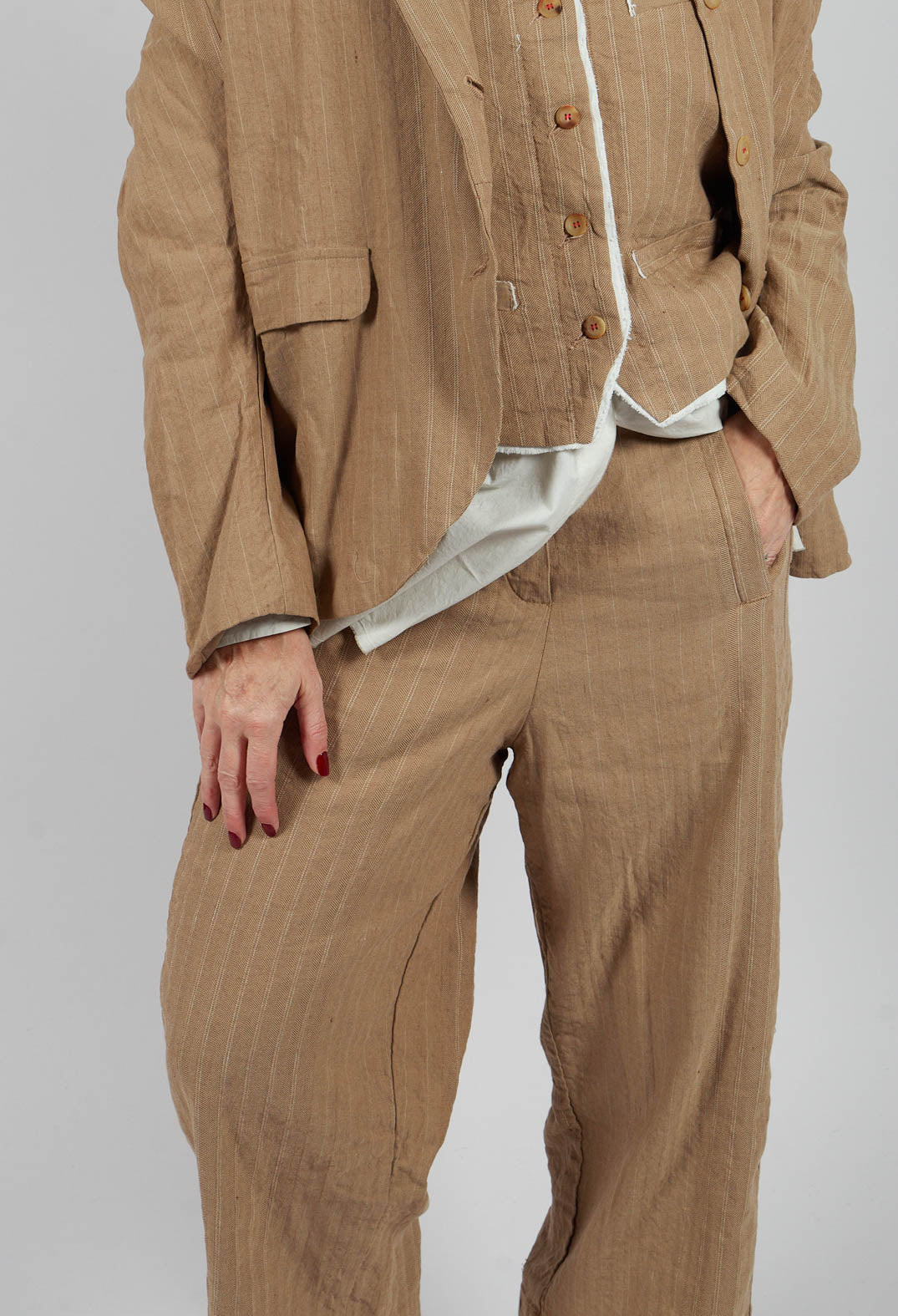 Petunia Trousers in Tan