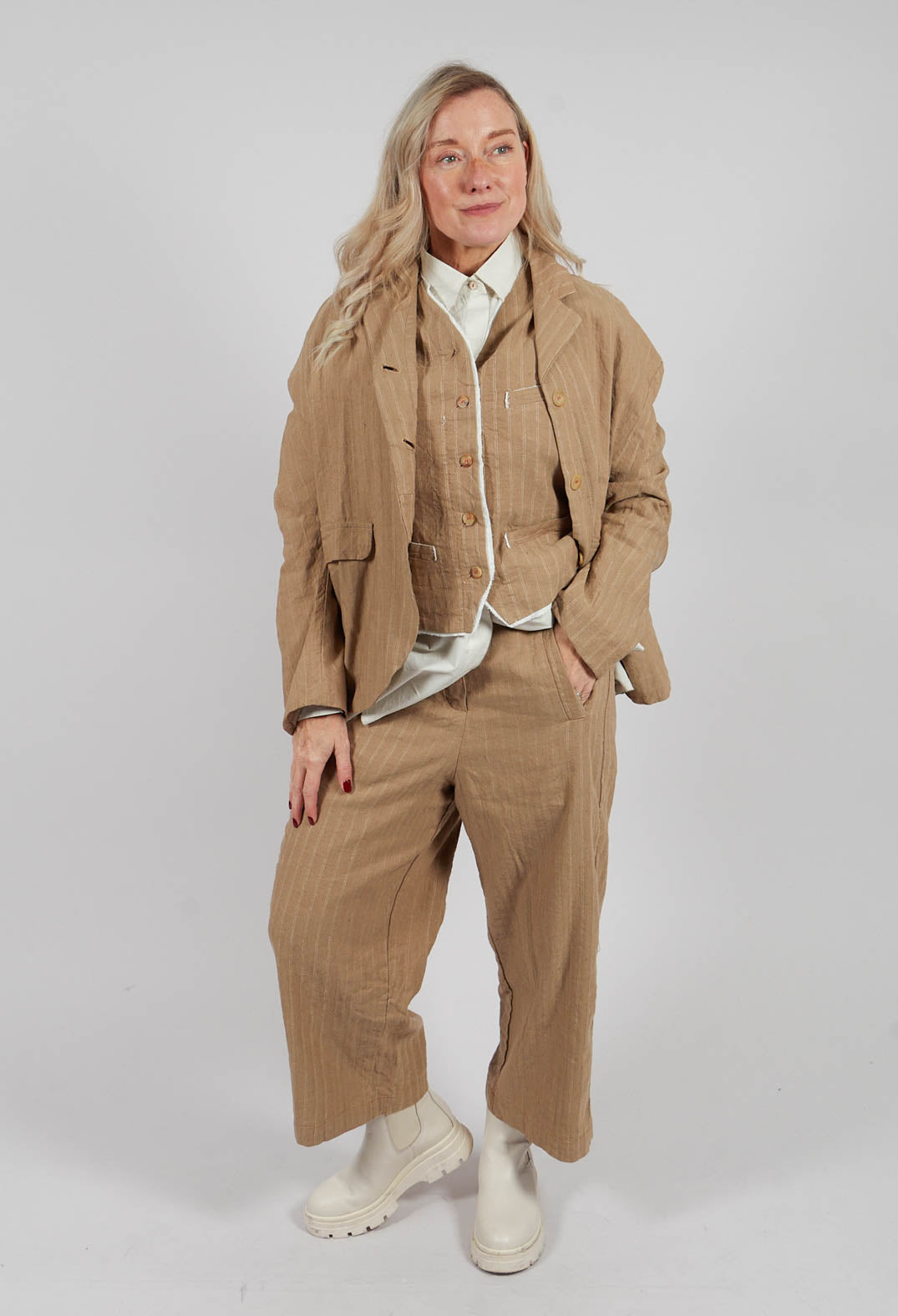 Petunia Trousers in Tan