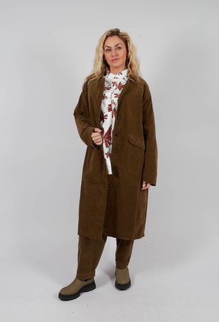 Melanie Coat in Tobacco