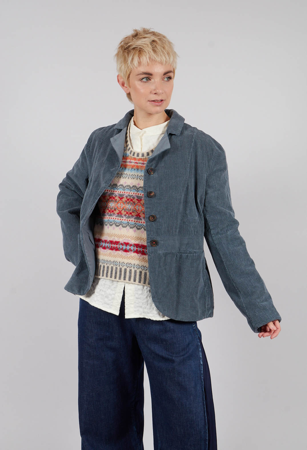 Valka Jacket in Zinc