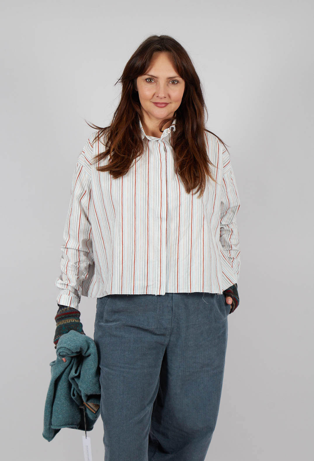 Hannoh Wessel Cecile Shirt in Stripes | Olivia May