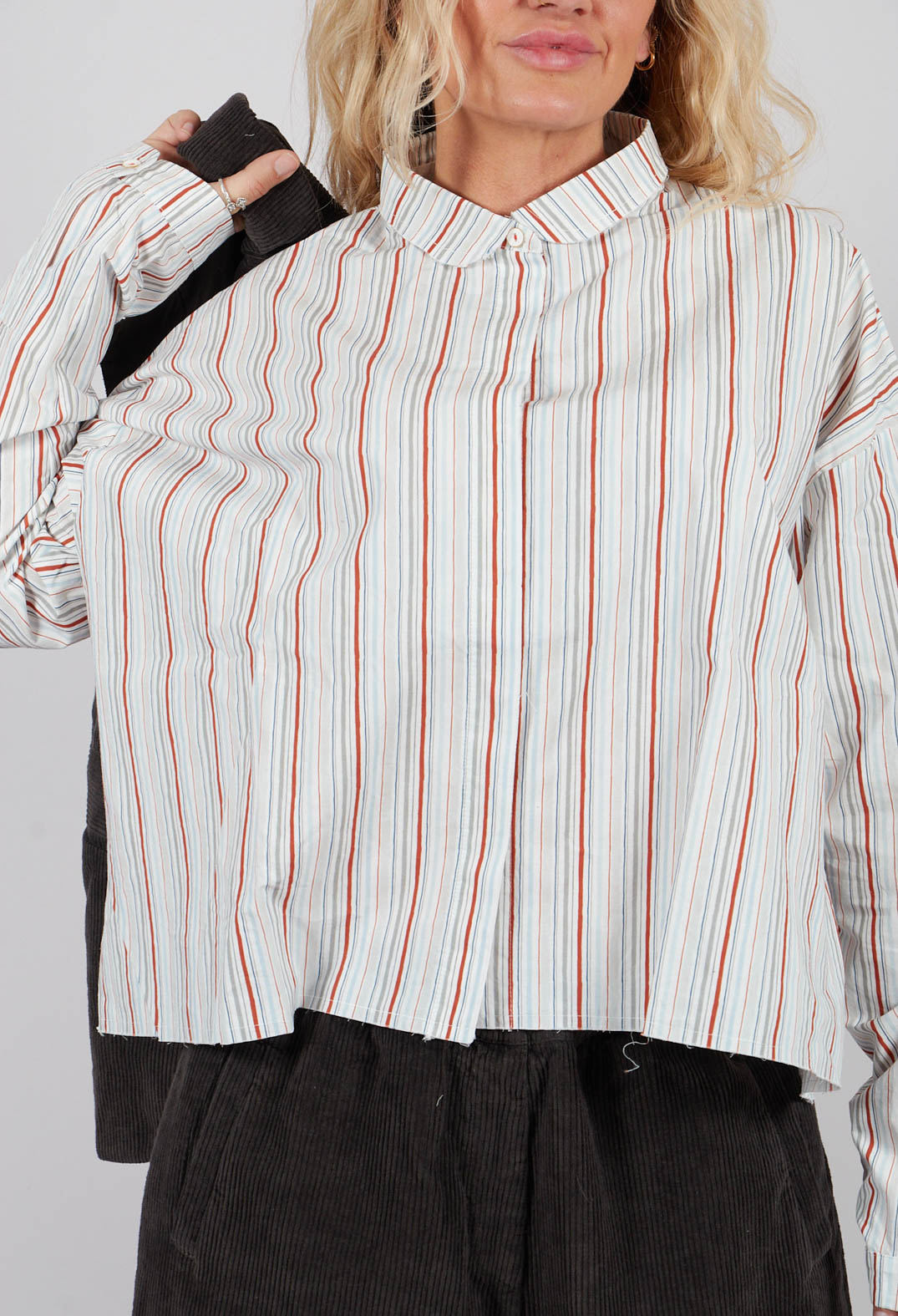 Hannoh Wessel Cecile Shirt in Stripes | Olivia May