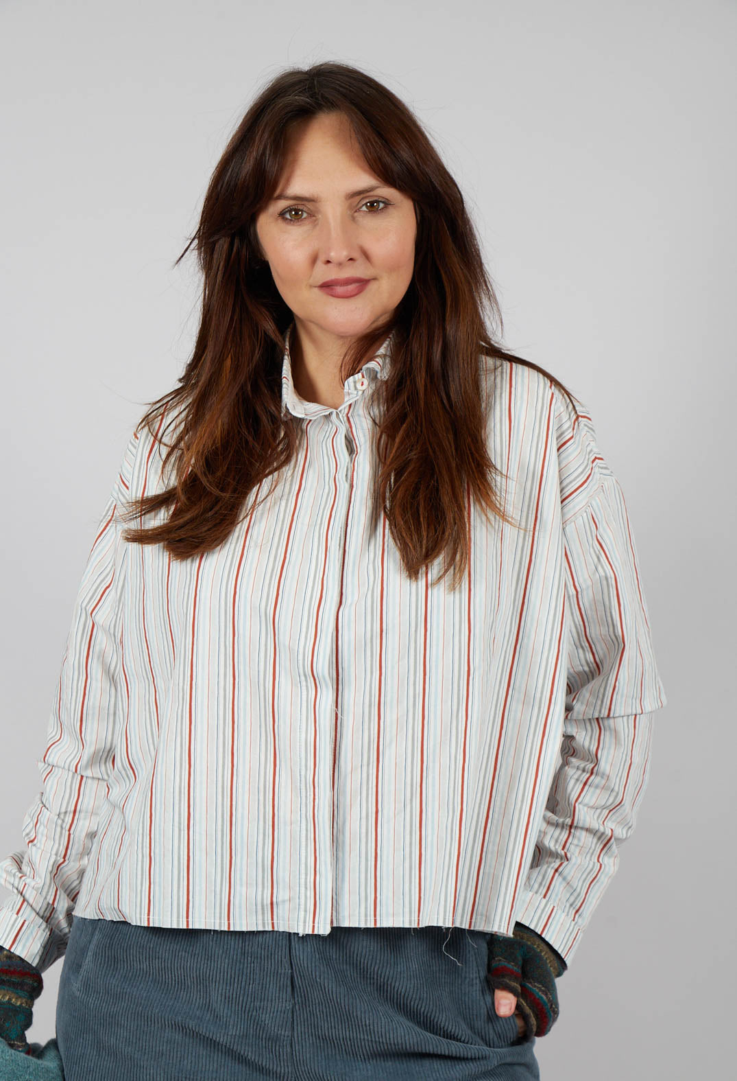 Hannoh Wessel Cecile Shirt in Stripes | Olivia May