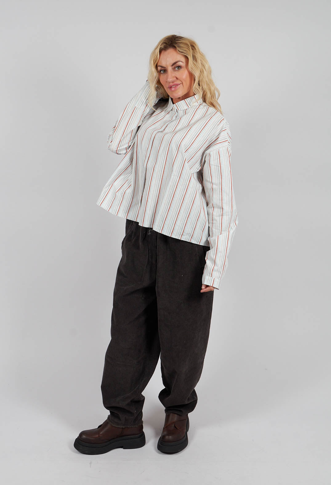 Hannoh Wessel Cecile Shirt in Stripes | Olivia May