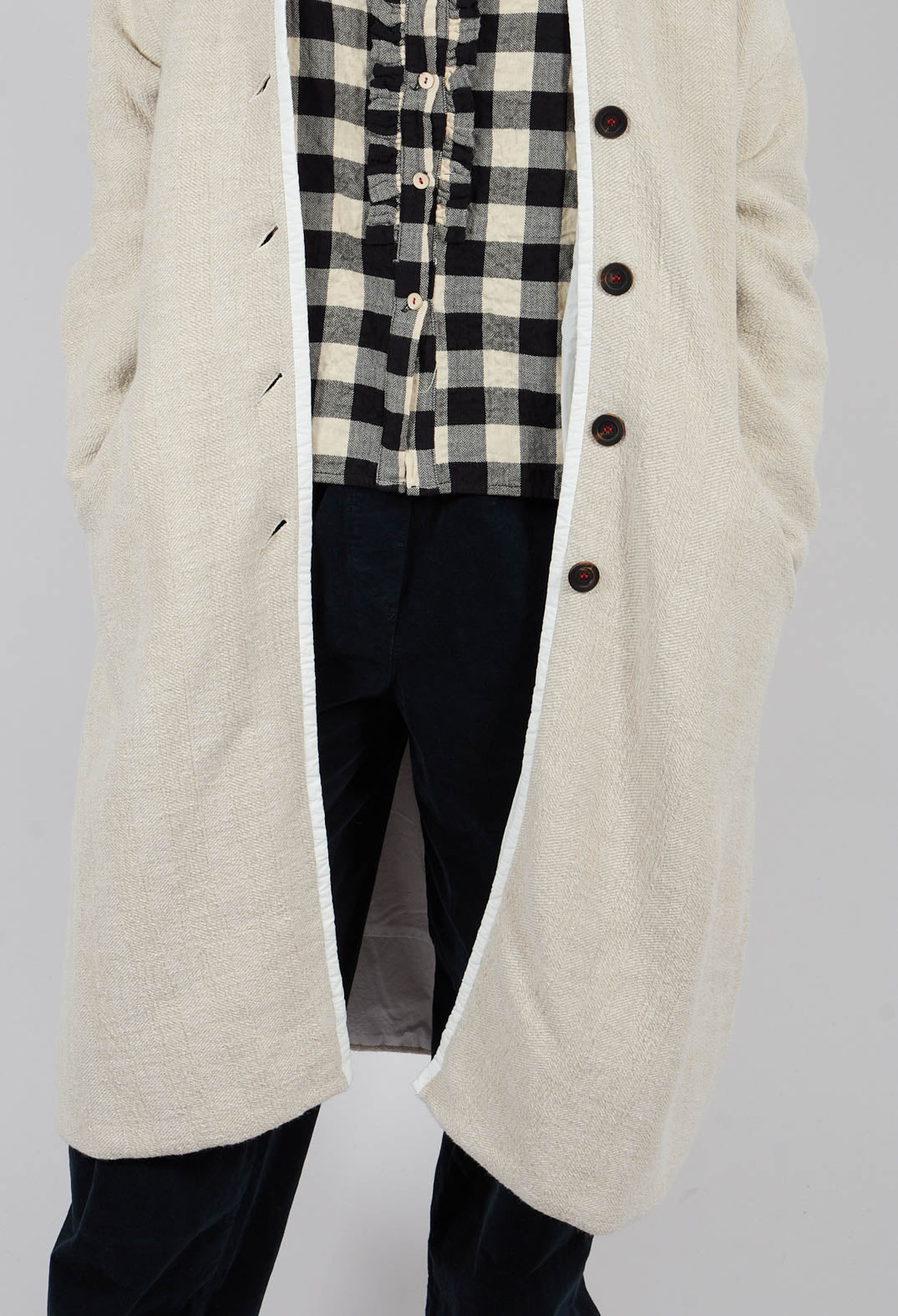 Mireille Coat in Natrural
