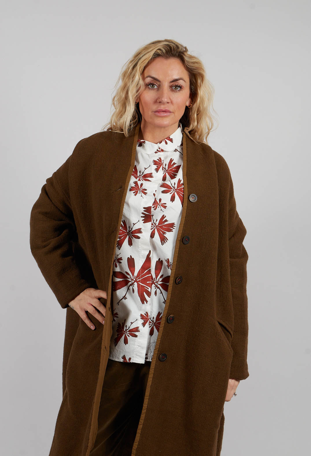 Mireille Coat in Tobacco