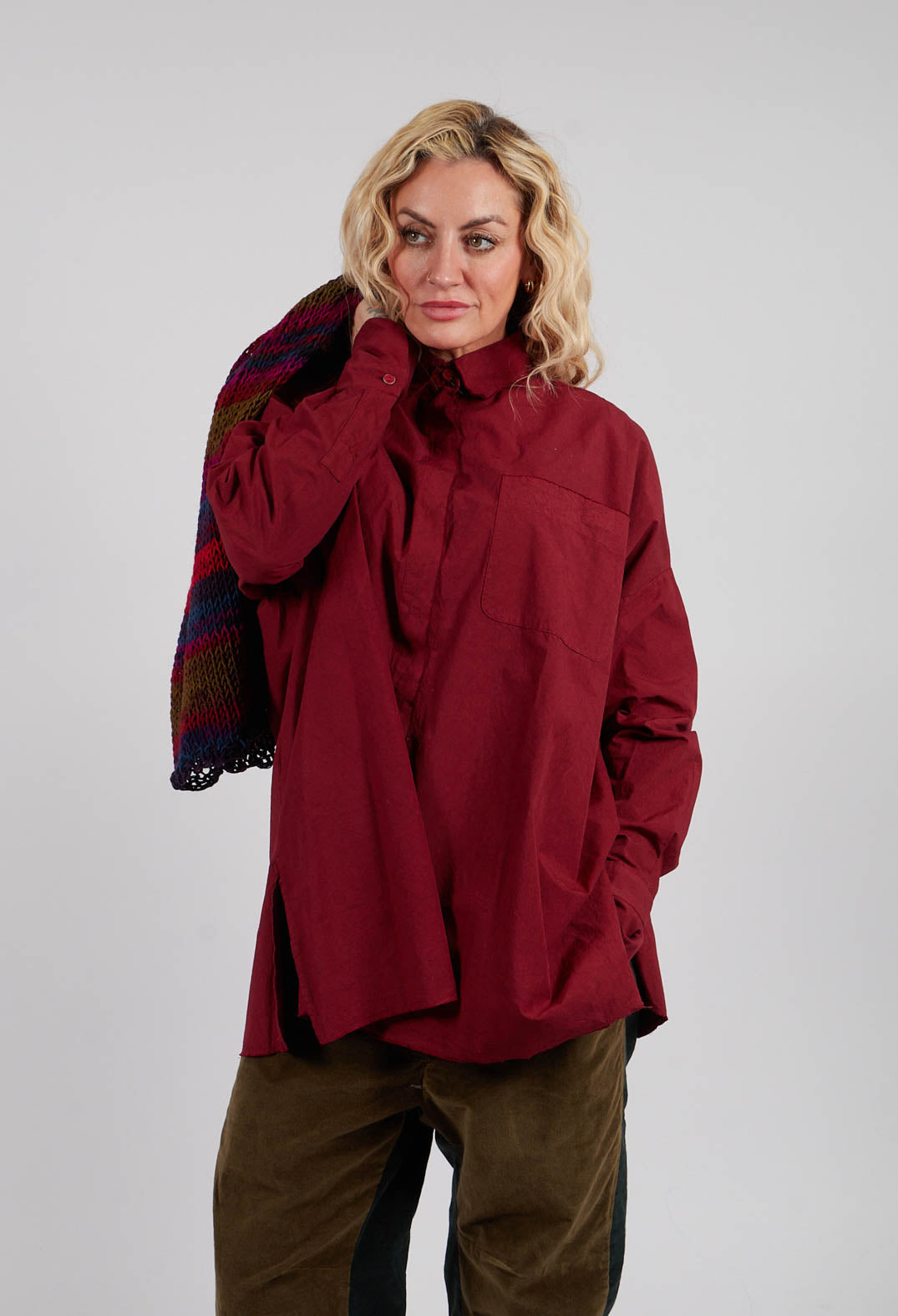 Camelia Shirt in Henna