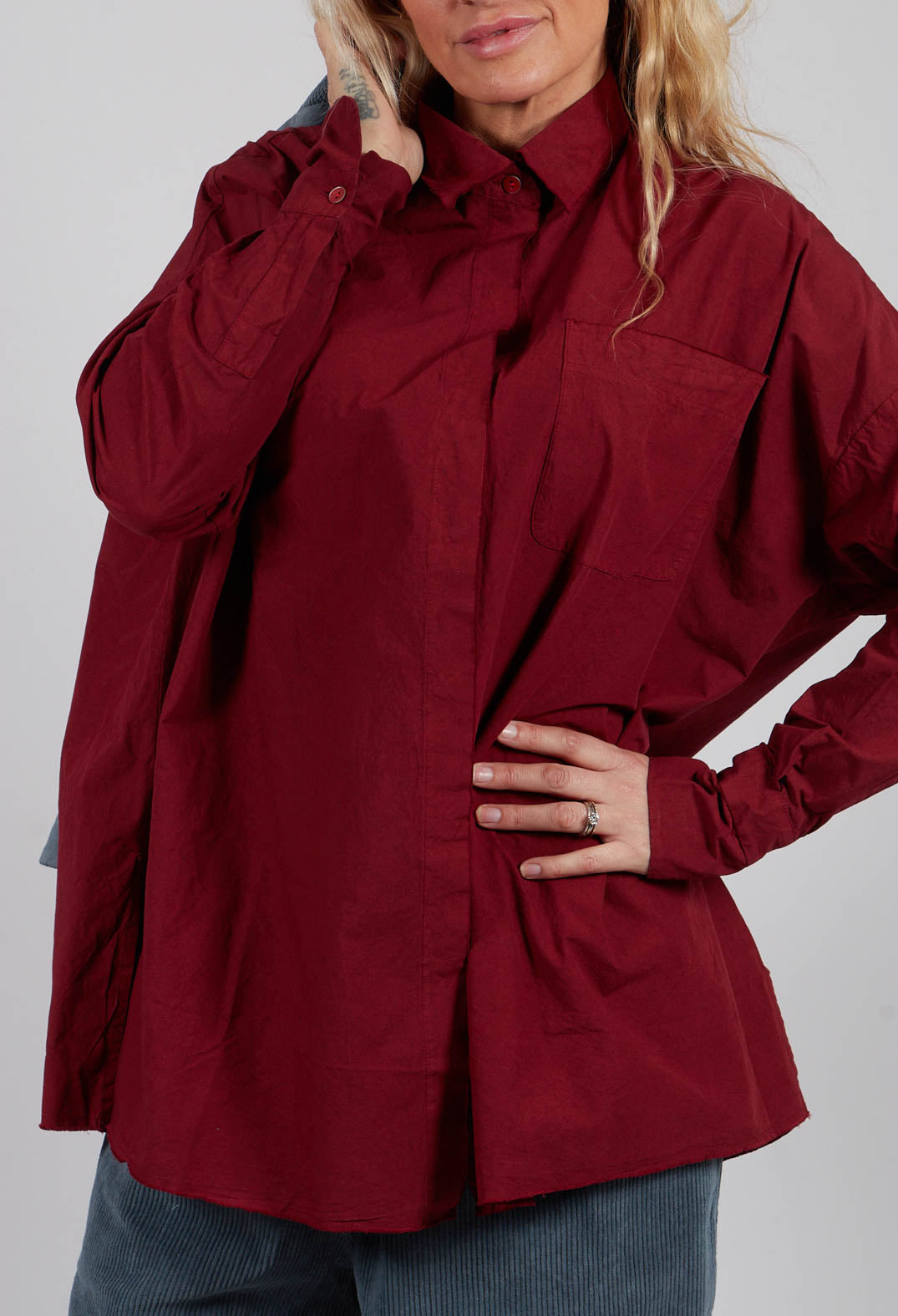 Camelia Shirt in Henna