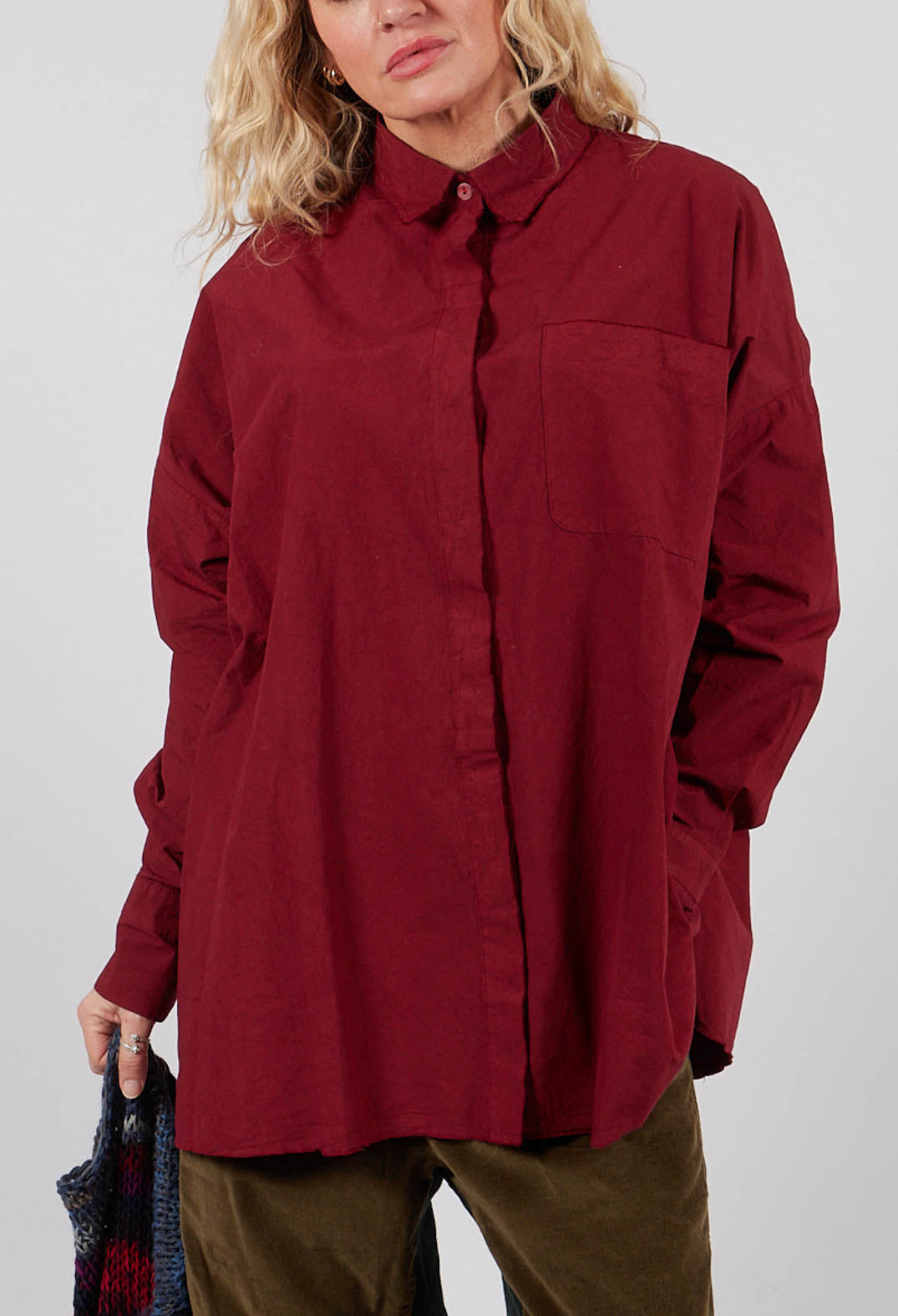 Camelia Shirt in Henna