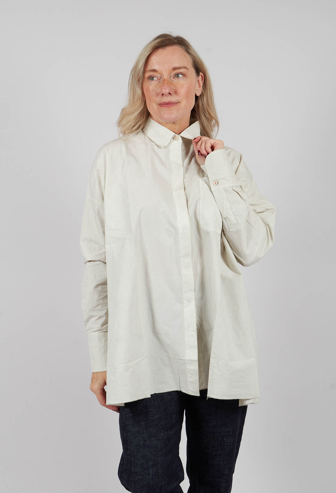 Camelia Shirt in Old Sand