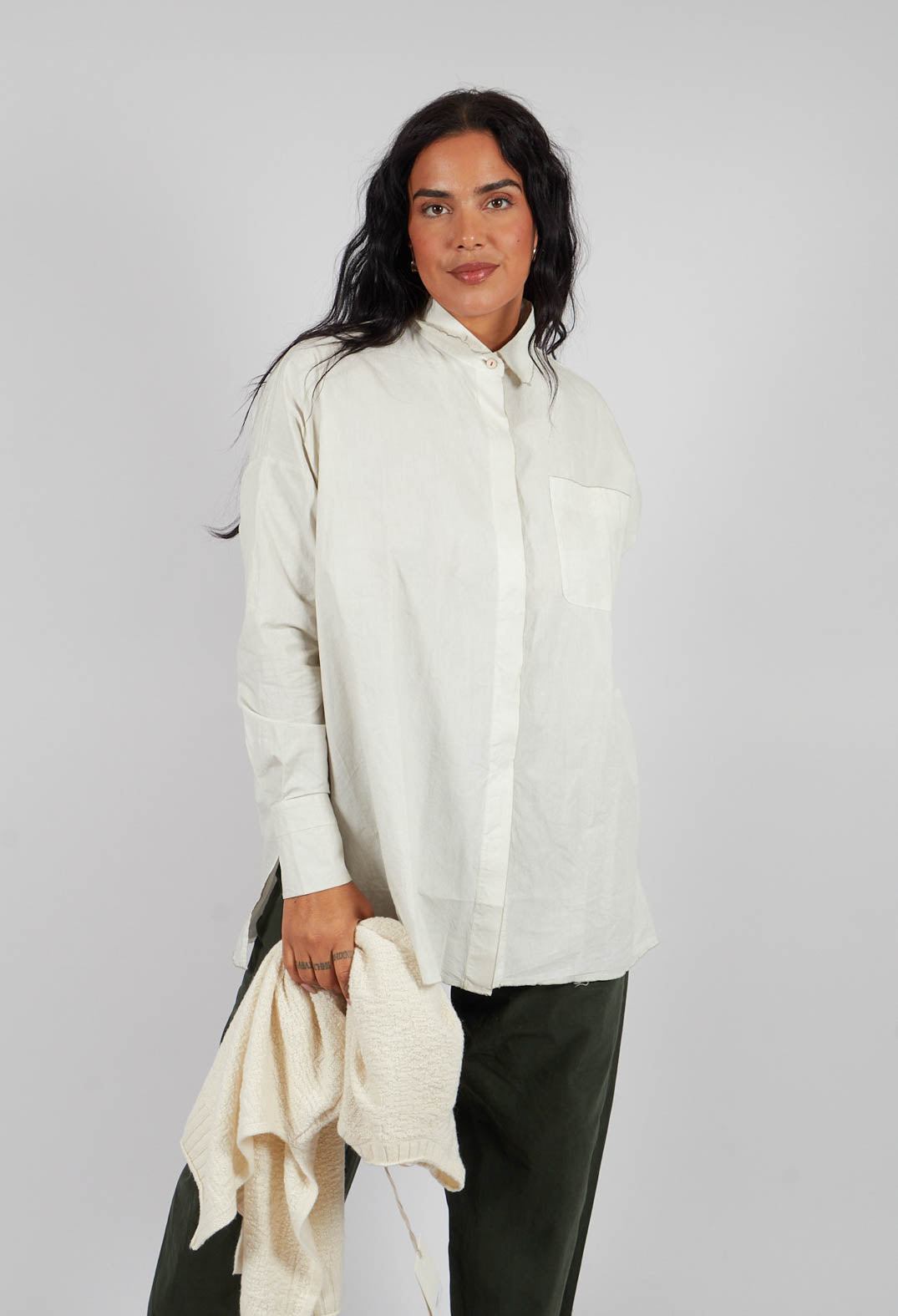 Camelia Shirt in Old Sand