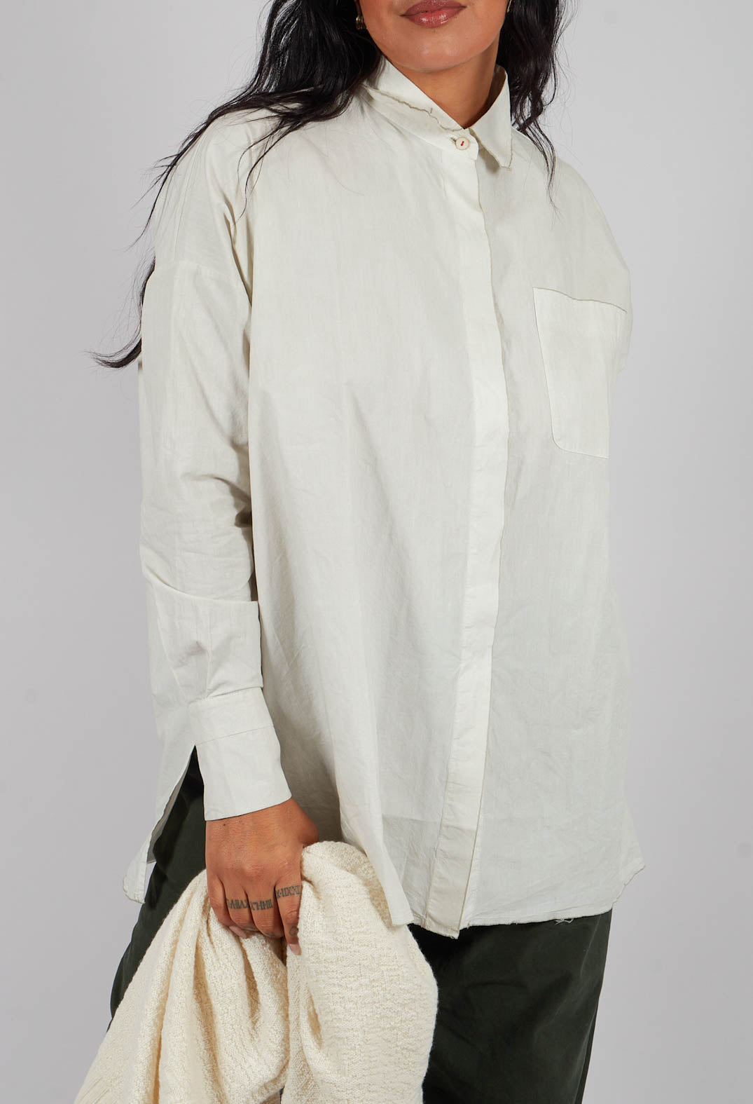 Camelia Shirt in Old Sand