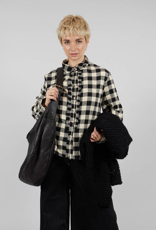 Suzette Shirt in Black and White