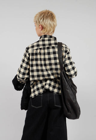 Suzette Shirt in Black and White