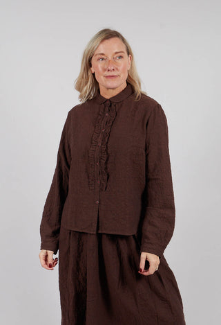 Suzette Shirt in Sepia
