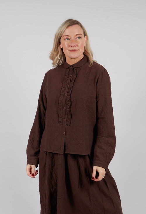 Suzette Shirt in Sepia