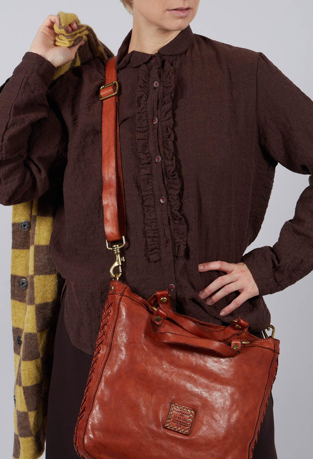 Suzette Shirt in Sepia