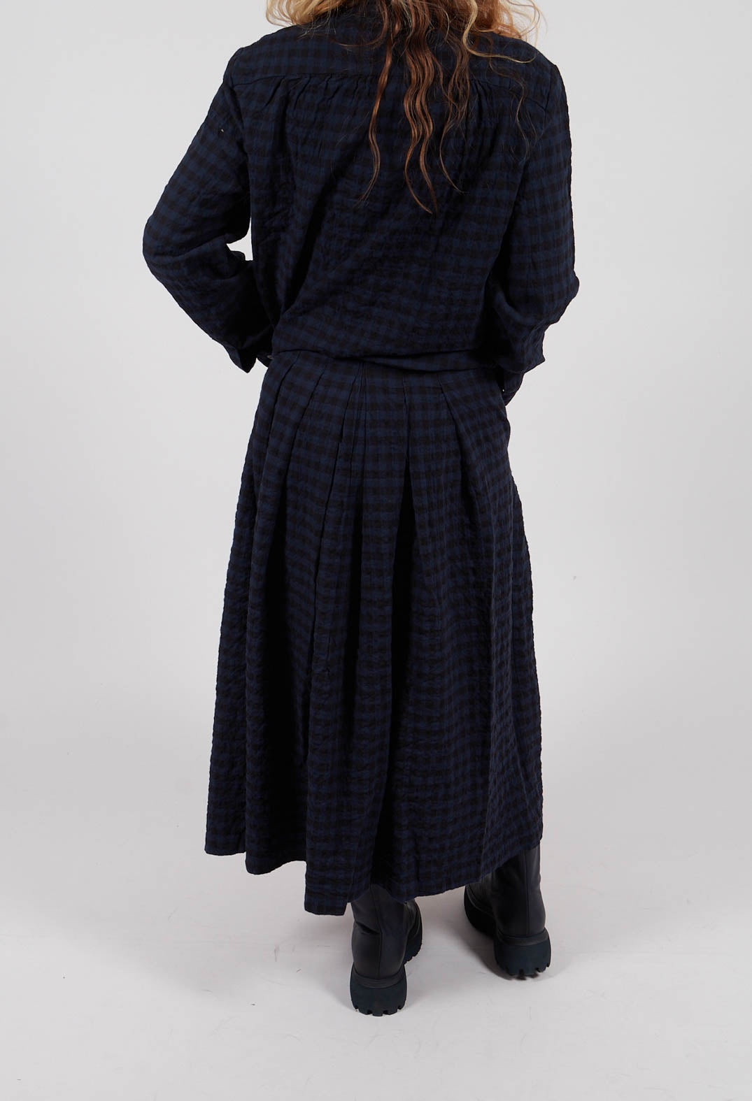 Jules Skirt in Navy and Black