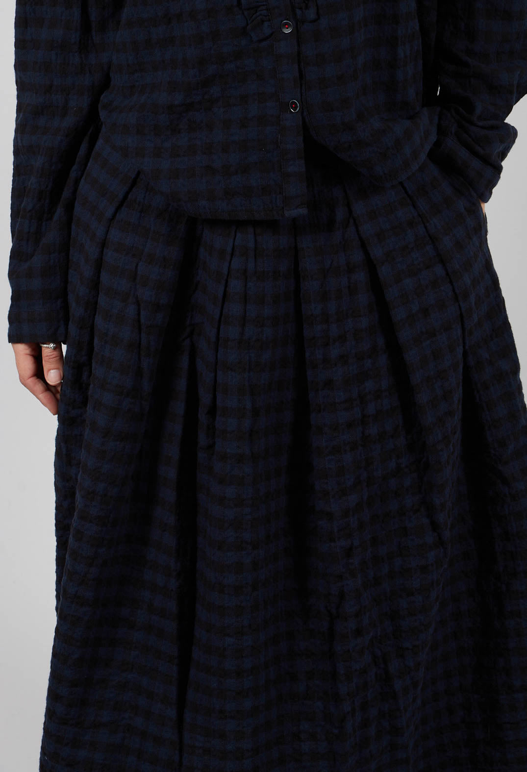 Jules Skirt in Navy and Black