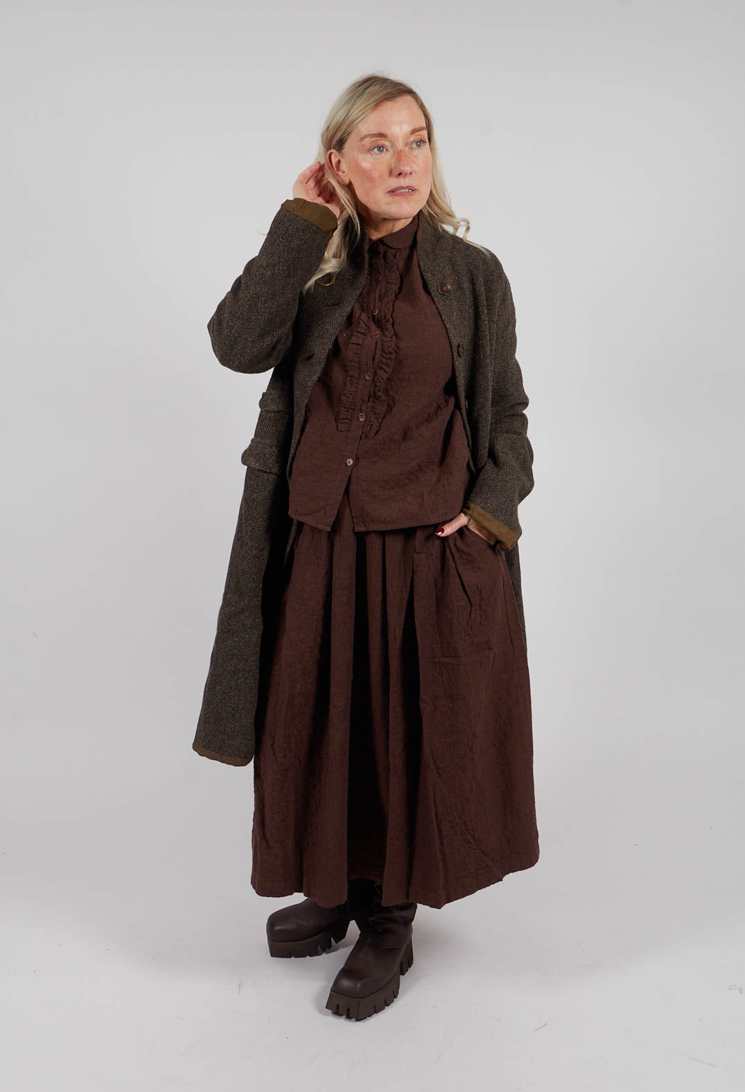 Jules Skirt in Sepia