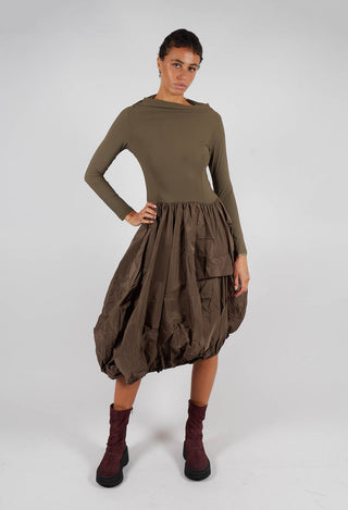 Grid Dress in Green