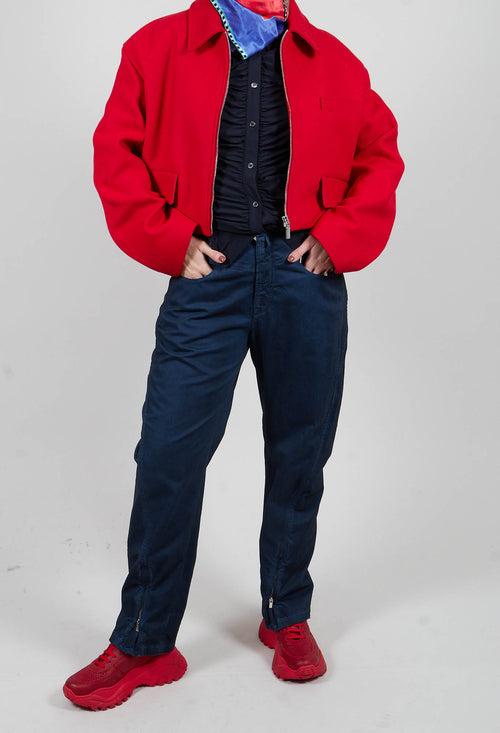 Bella Trouser in  Navy