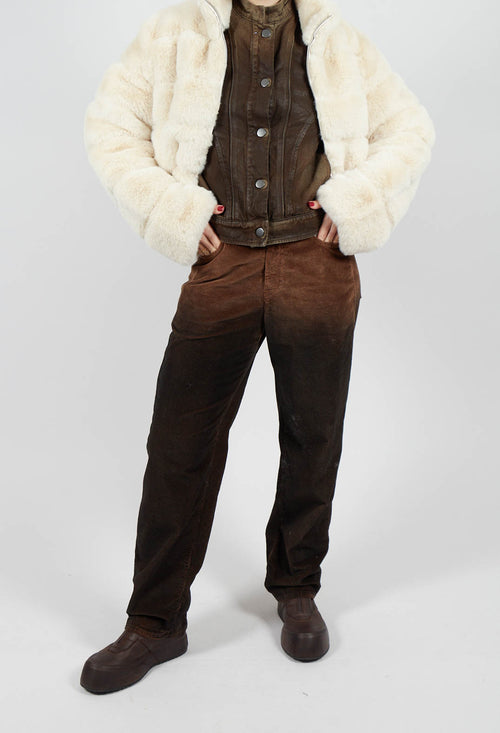 Commit To Boyfriend Jeans in Brown