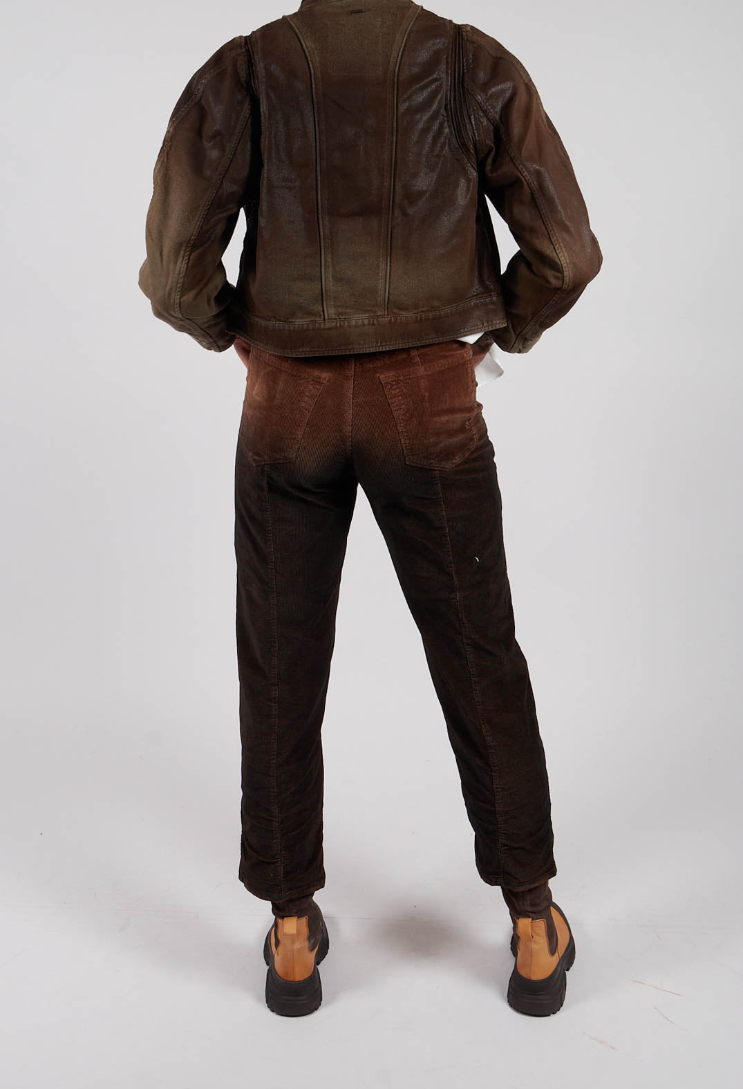 Commit To Boyfriend Jeans in Brown