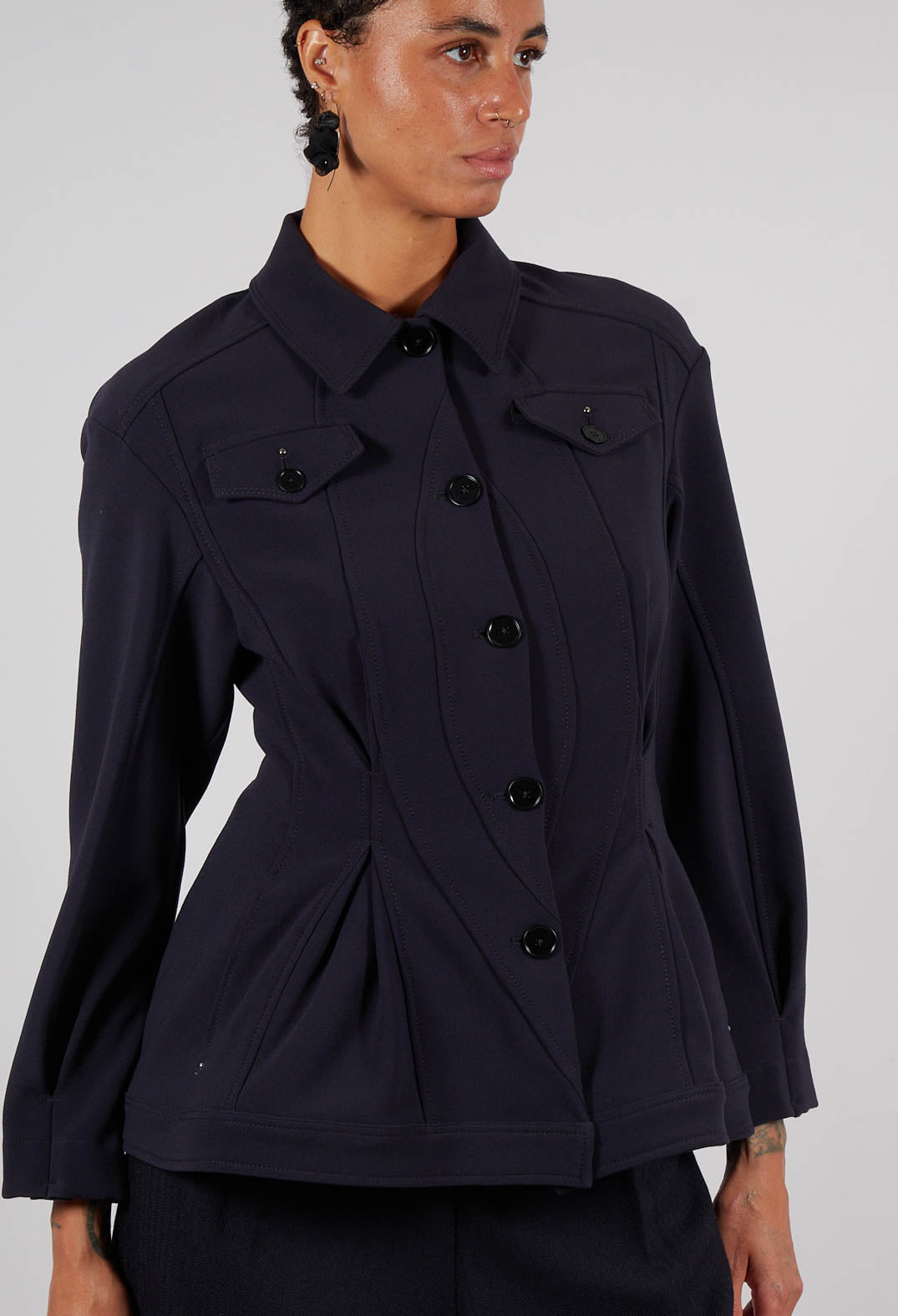 Overt Jacket in Black