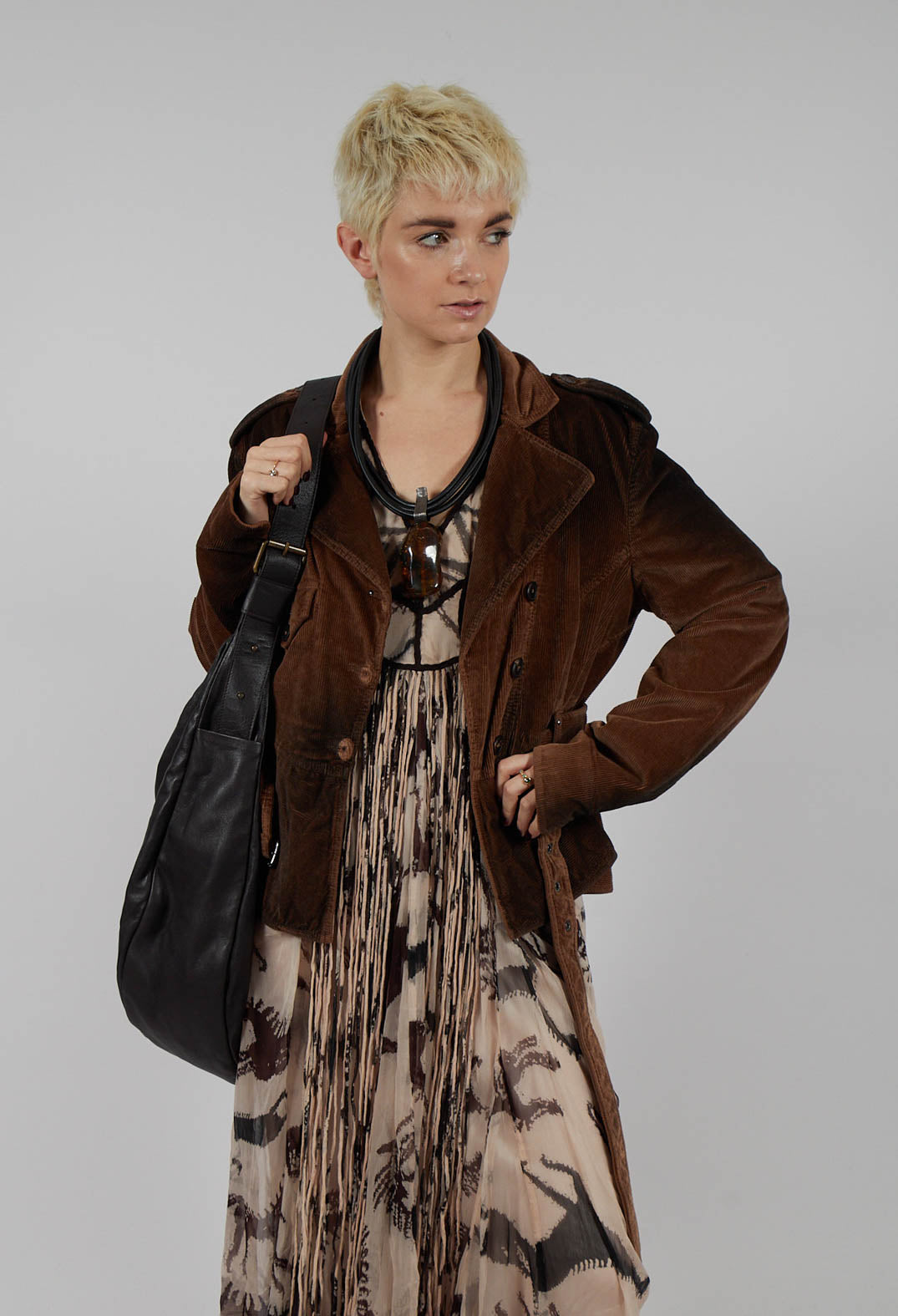 Gig Jacket in Brown