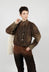 Tendril Jacket in Brown