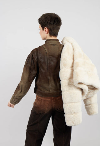 Tendril Jacket in Brown