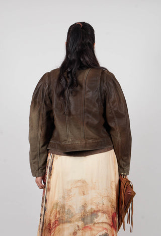 Tendril Jacket in Brown