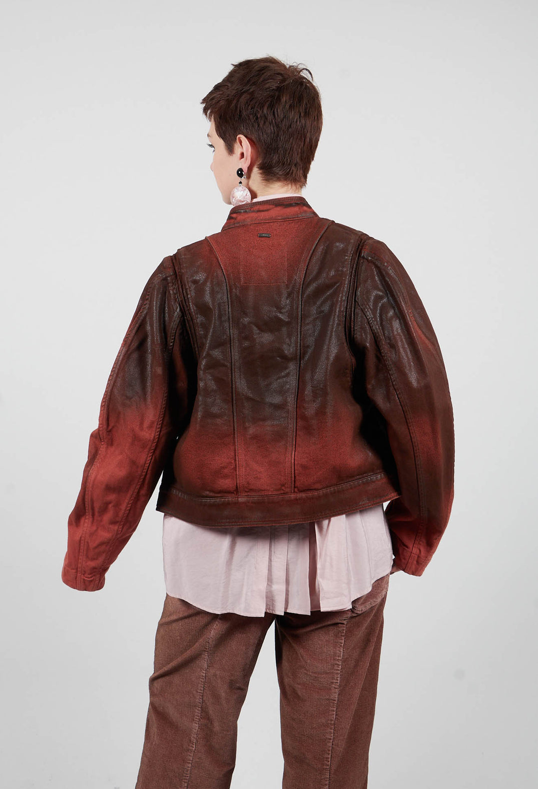 Tendril Jacket in Red