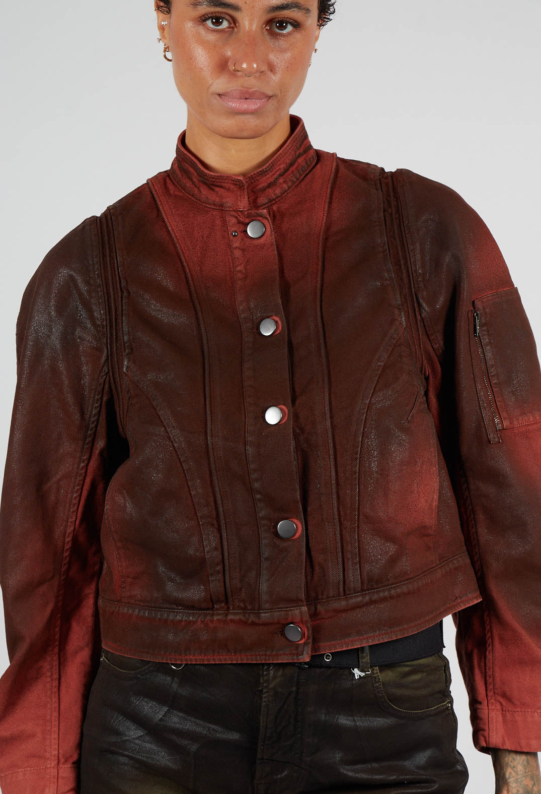 Tendril Jacket in Red