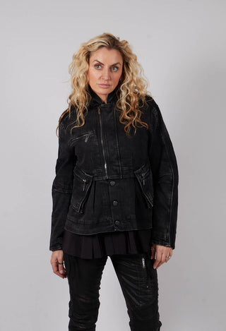 Keira Short Jacket in Black