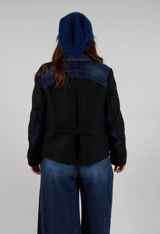 Urchin Short Jacket in Denim Blue