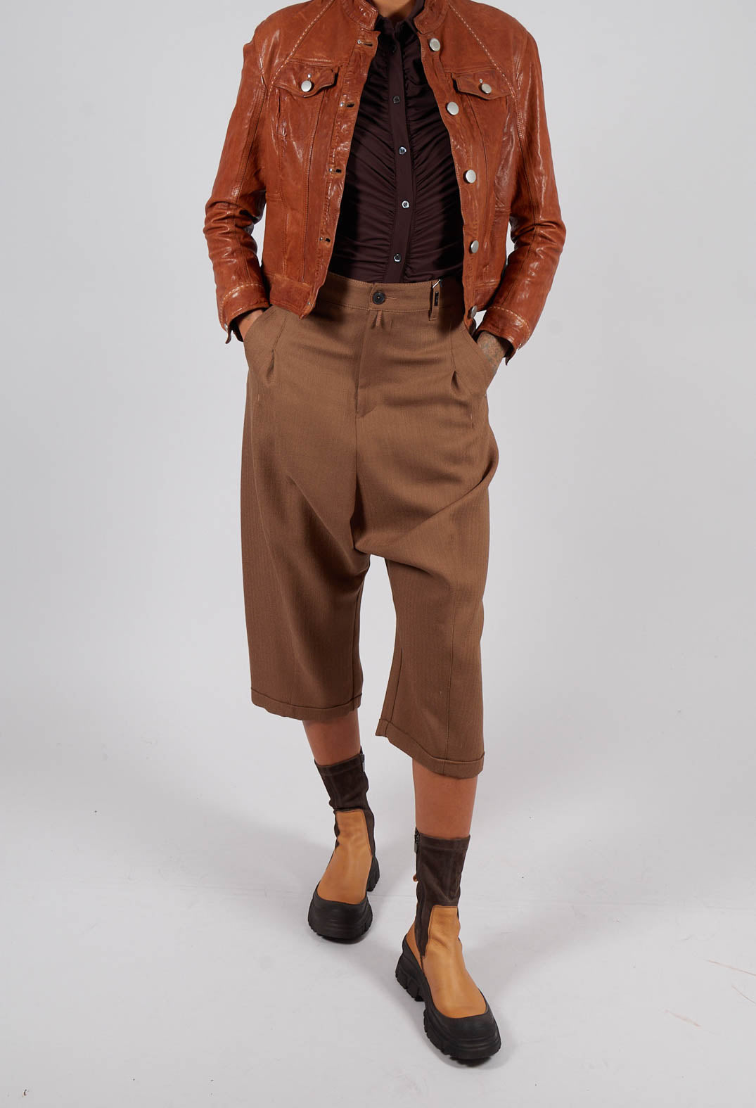 Sherbet Trousers in Brown