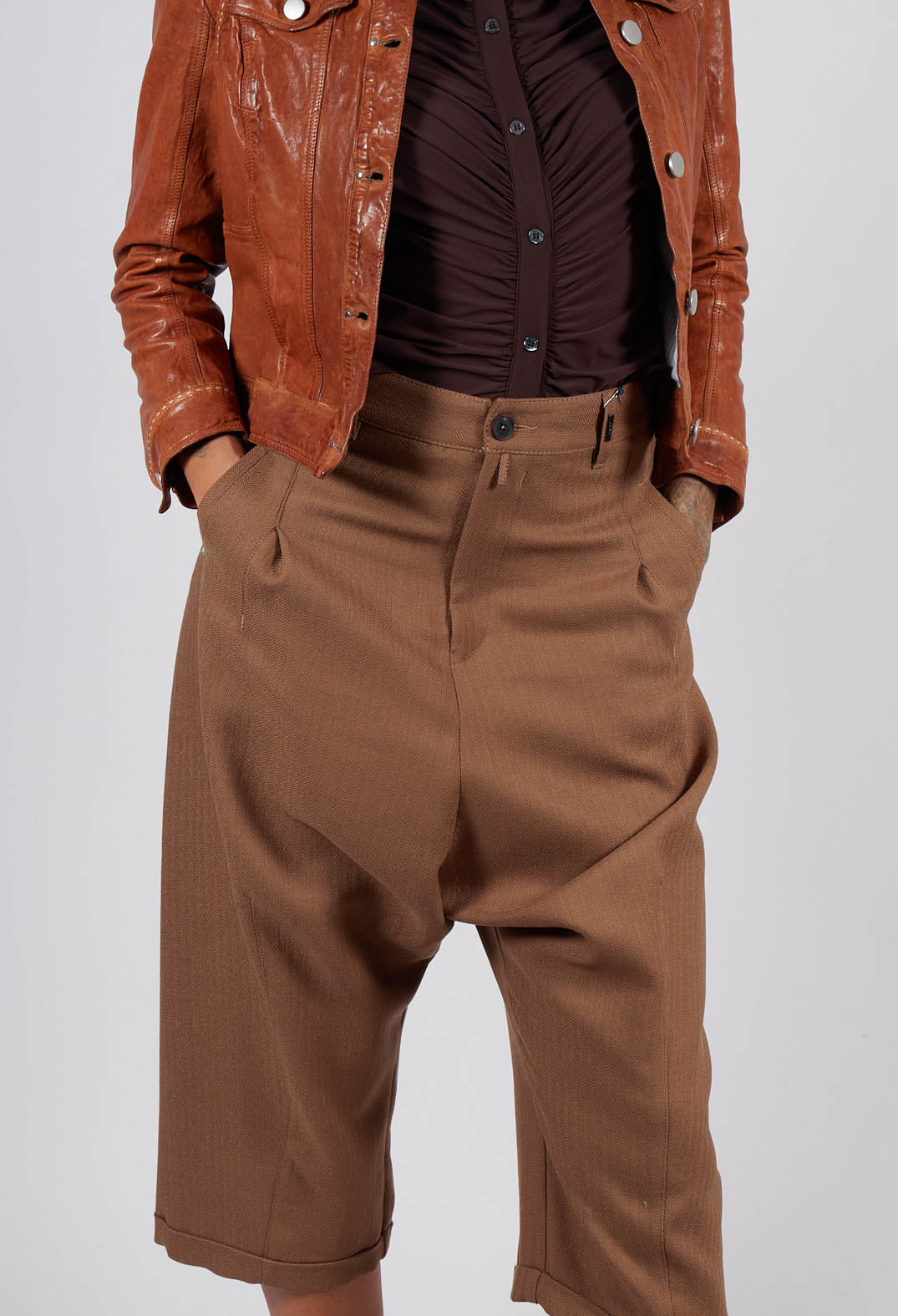 Sherbet Trousers in Brown