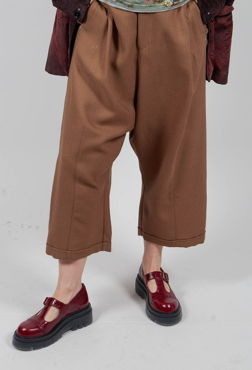 Sherbet Trousers in Brown