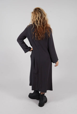 Full Length Dress in Grey Green