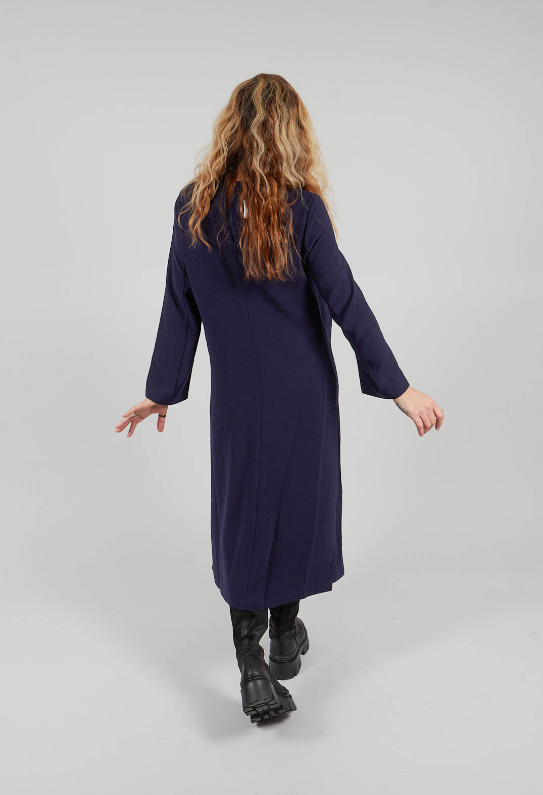 Full Length Dress in Marine