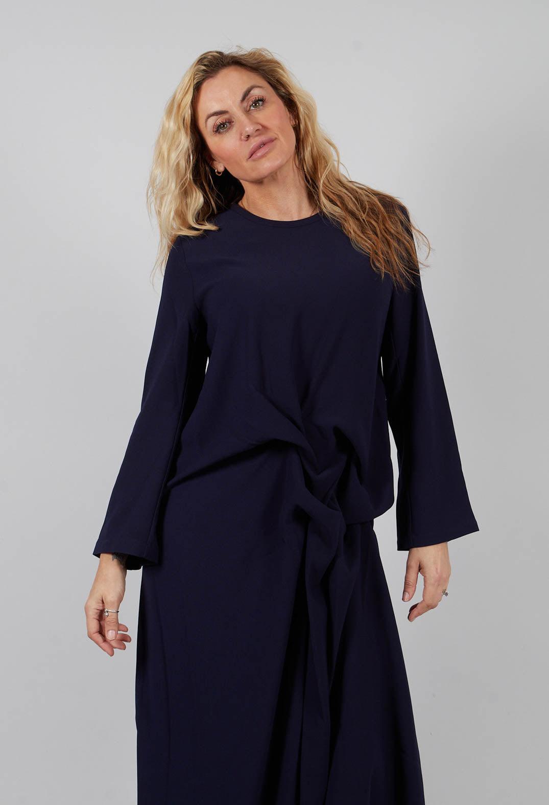 Full Length Dress in Marine