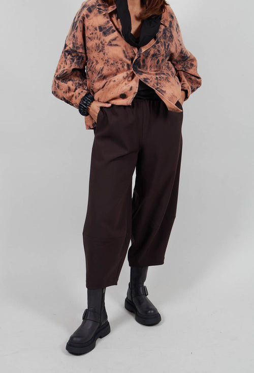 Relaxed Trouser in Mocca