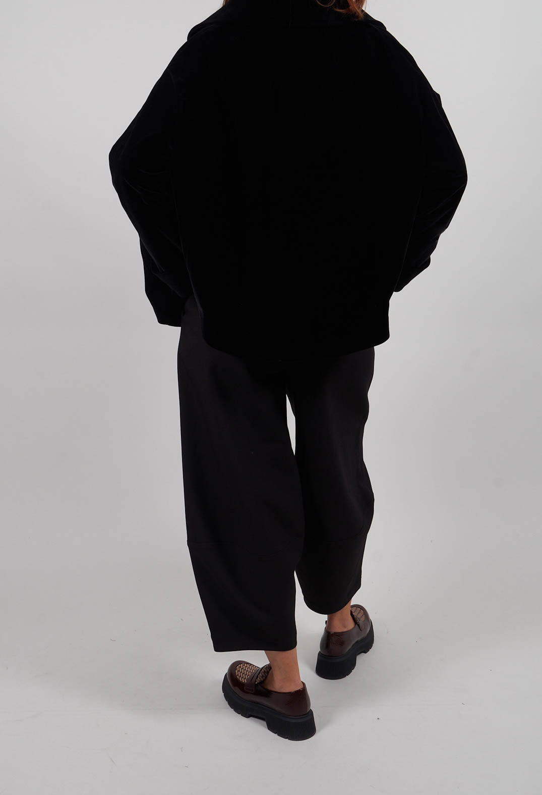 Relaxed Trouser in Black