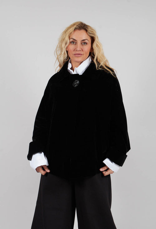 Velvet Jacket in Black
